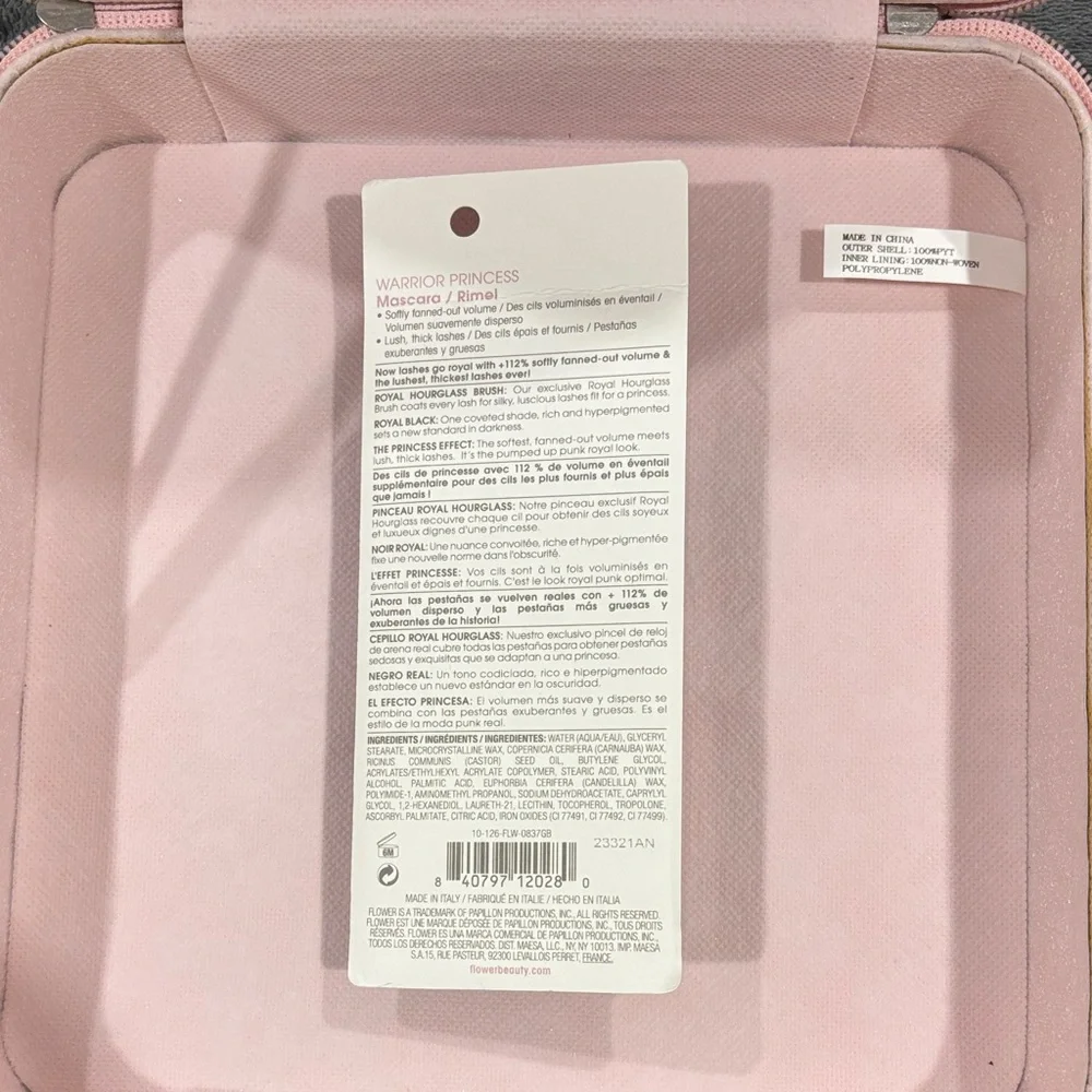 Bundle 💋Makeup Set with Pink Zip Case with mirror - Picture 4 of 12